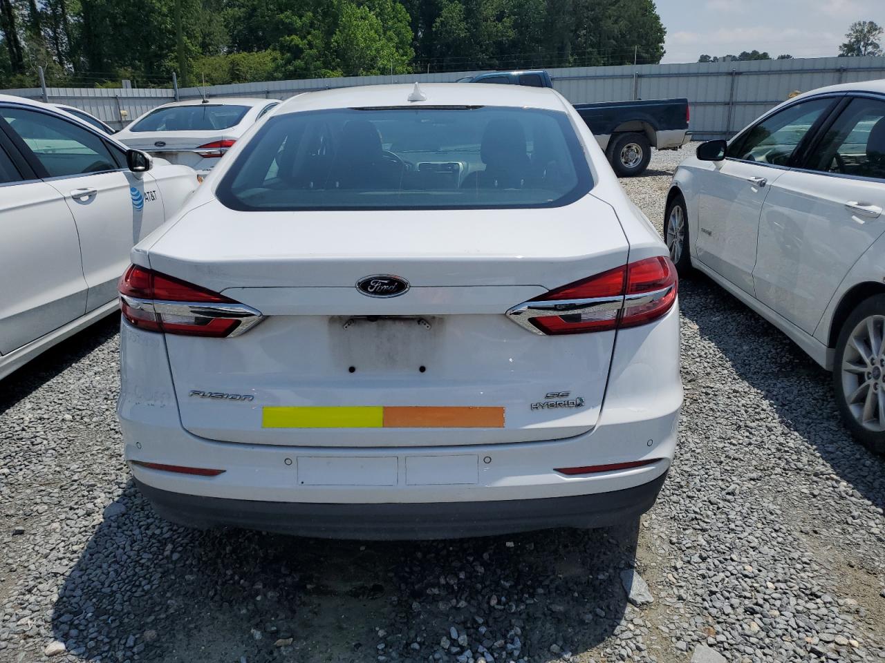2019 Ford Fusion Se VIN: 3FA6P0LU1KR124906 Lot: 55084645