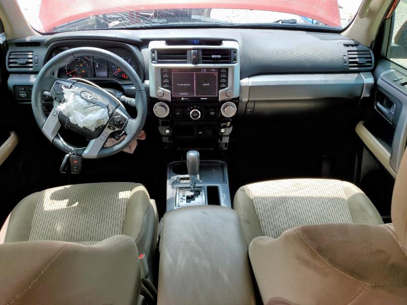  TOYOTA 4RUNNER 2022 Czerwony