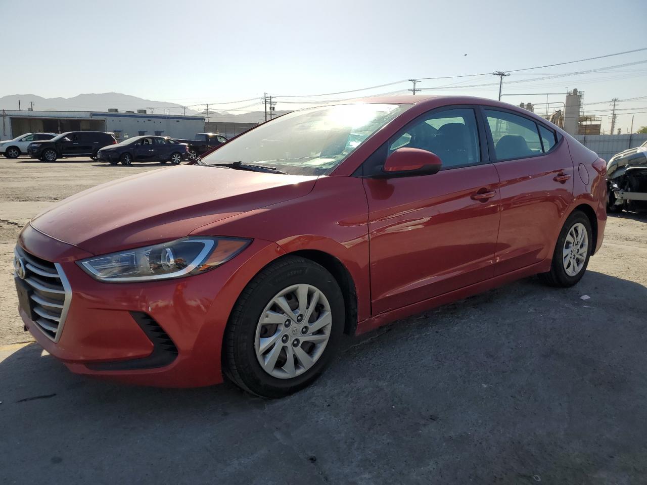 2017 Hyundai Elantra Se for Sale in Sun Valley, CA - Front End