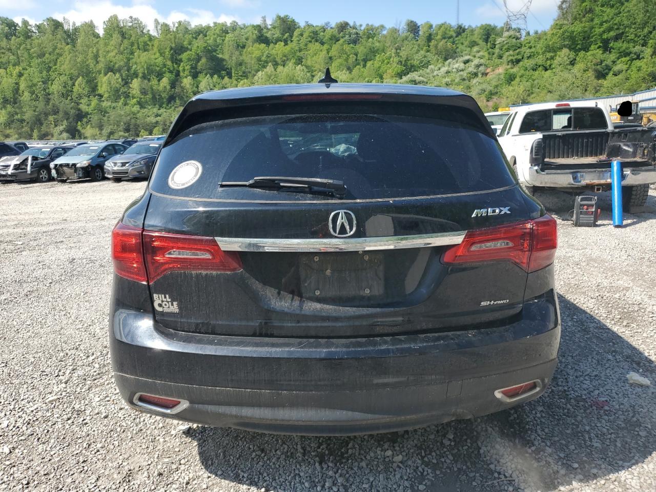 2014 Acura Mdx VIN: 5FRYD4H22EB011268 Lot: 55961295