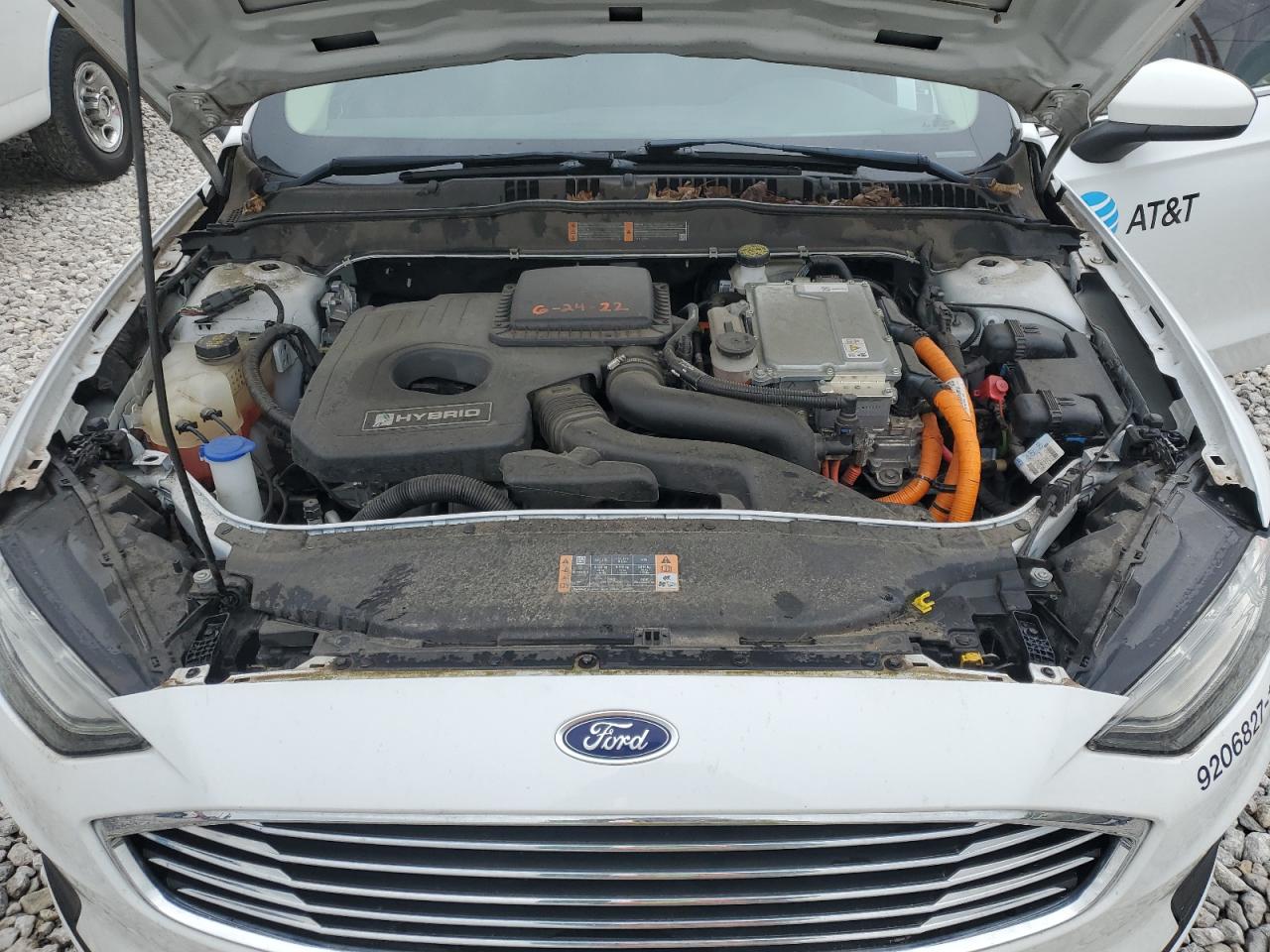 2019 Ford Fusion Se VIN: 3FA6P0LU5KR264005 Lot: 54023855