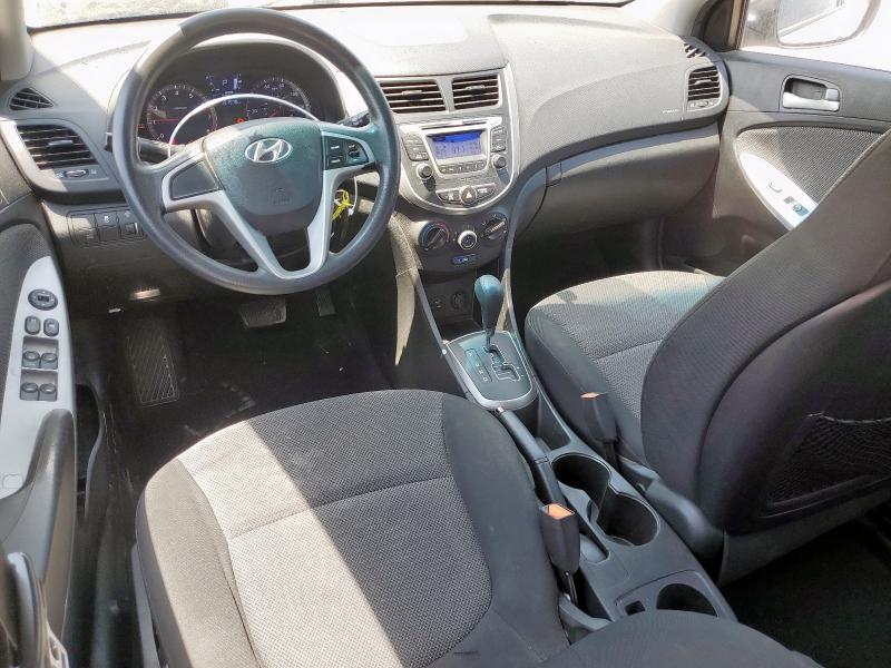  HYUNDAI ACCENT 2014 Серебристый