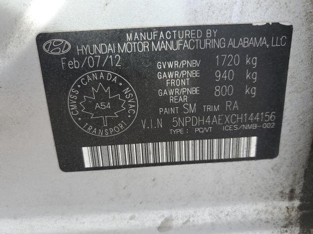2012 HYUNDAI ELANTRA GLS  