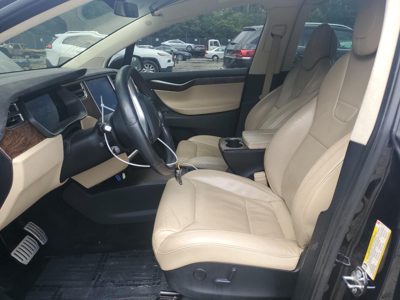 2017 Tesla Model X VIN: 5YJXCBE48HF051739 Lot: 57266475