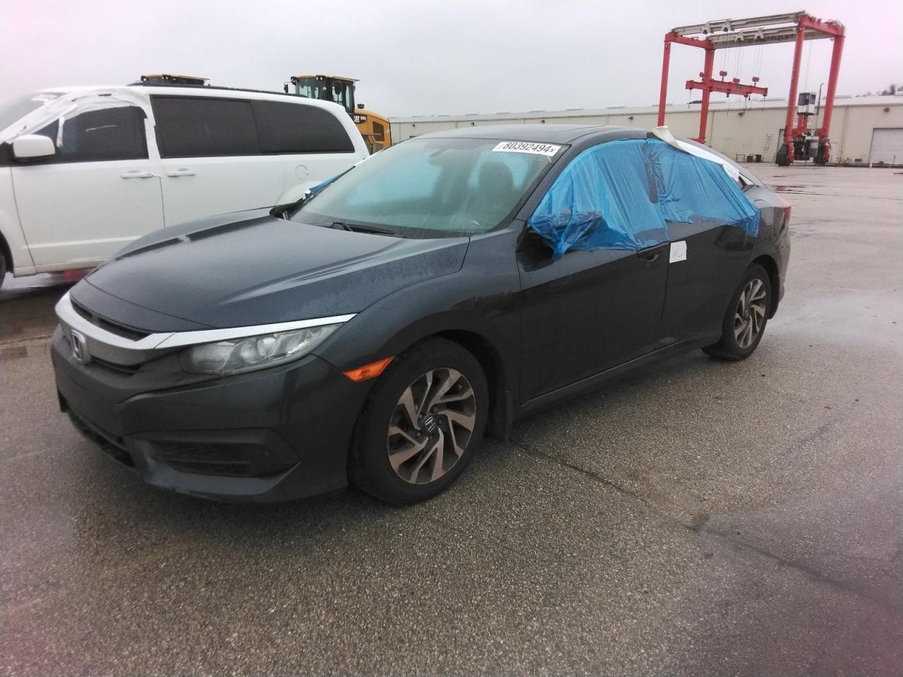 2018 Honda Civic Ex for Sale in West Palm Beach, FL - Water/Flood