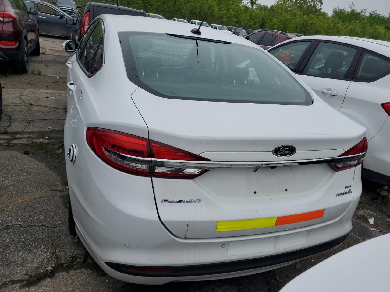 2018 Ford Fusion Se Hybrid VIN: 3FA6P0LU6JR278753 Lot: 54041985