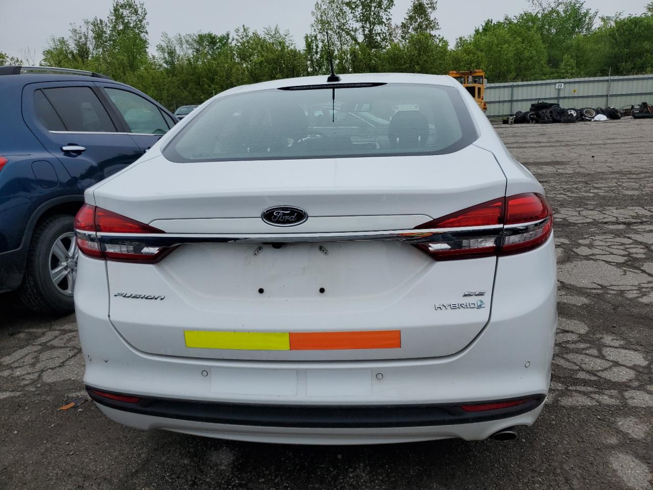 2018 Ford Fusion Se Hybrid VIN: 3FA6P0LUXJR172001 Lot: 54024495