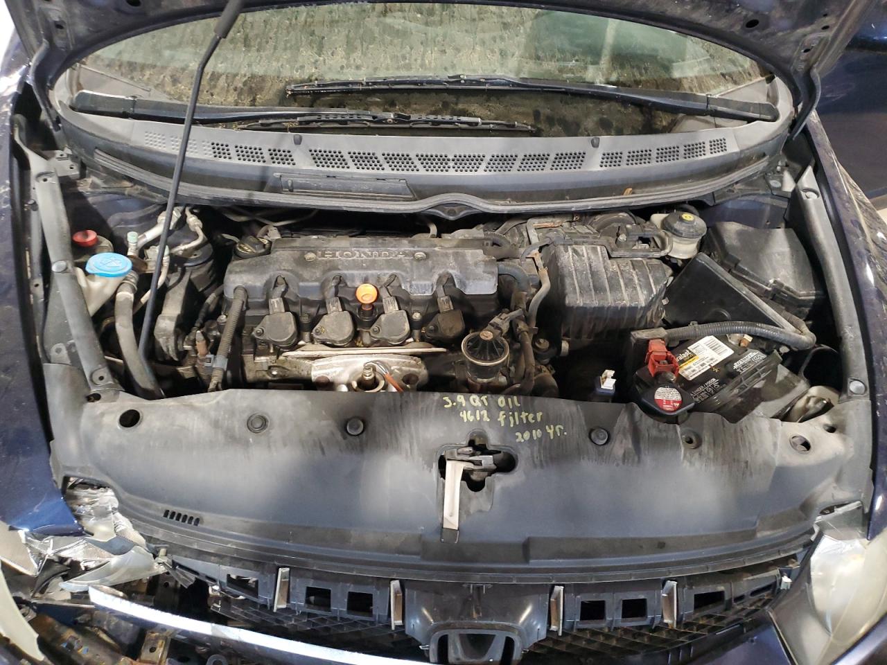 2010 Honda Civic Lx VIN: 19XFA1F56AE086925 Lot: 57091705