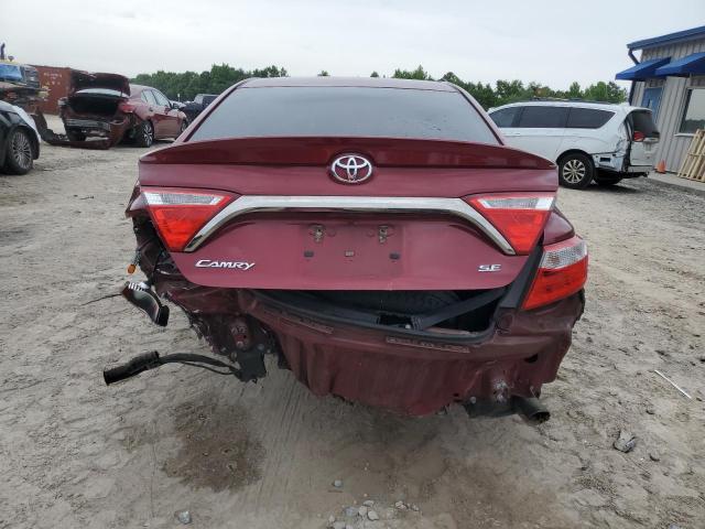 TOYOTA CAMRY 2016 Czerwony