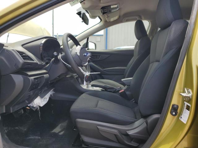  SUBARU CROSSTREK 2021 Зеленый