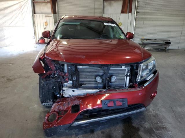  NISSAN PATHFINDER 2014 Czerwony