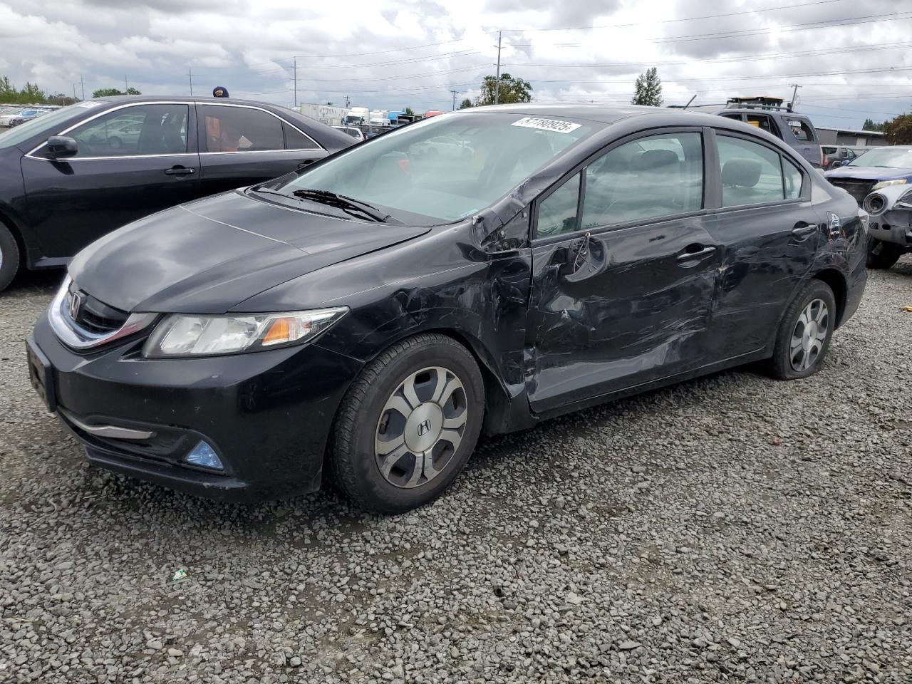 2013 Honda Civic Hybrid L na sprzedaż w Eugene, OR - Side