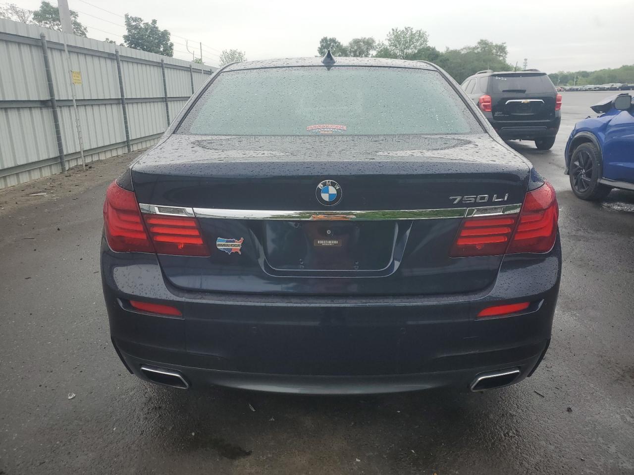 2015 BMW 750 Li VIN: WBAYE8C51FD781314 Lot: 56537395