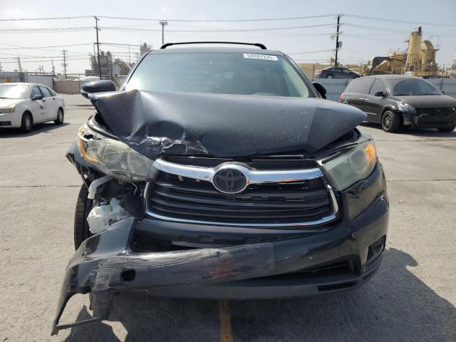  TOYOTA HIGHLANDER 2016 Czarny