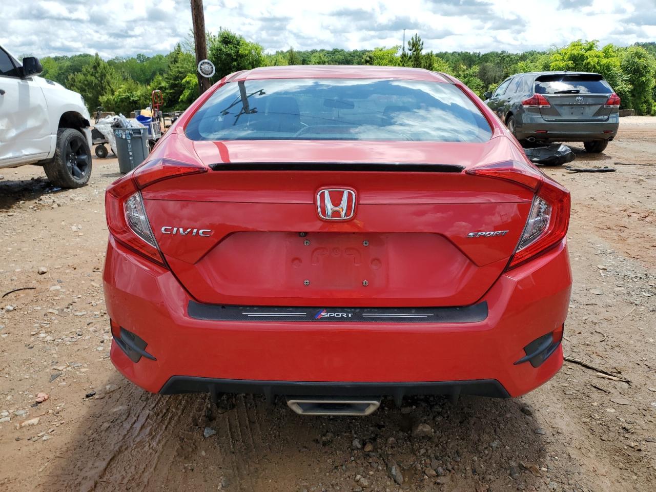 2020 Honda Civic Sport VIN: 2HGFC2F80LH550293 Lot: 56583085