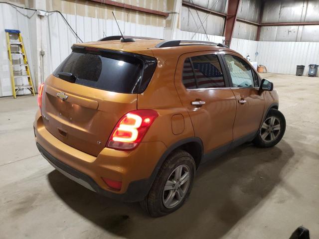  CHEVROLET TRAX 2017 Pomarańczowy