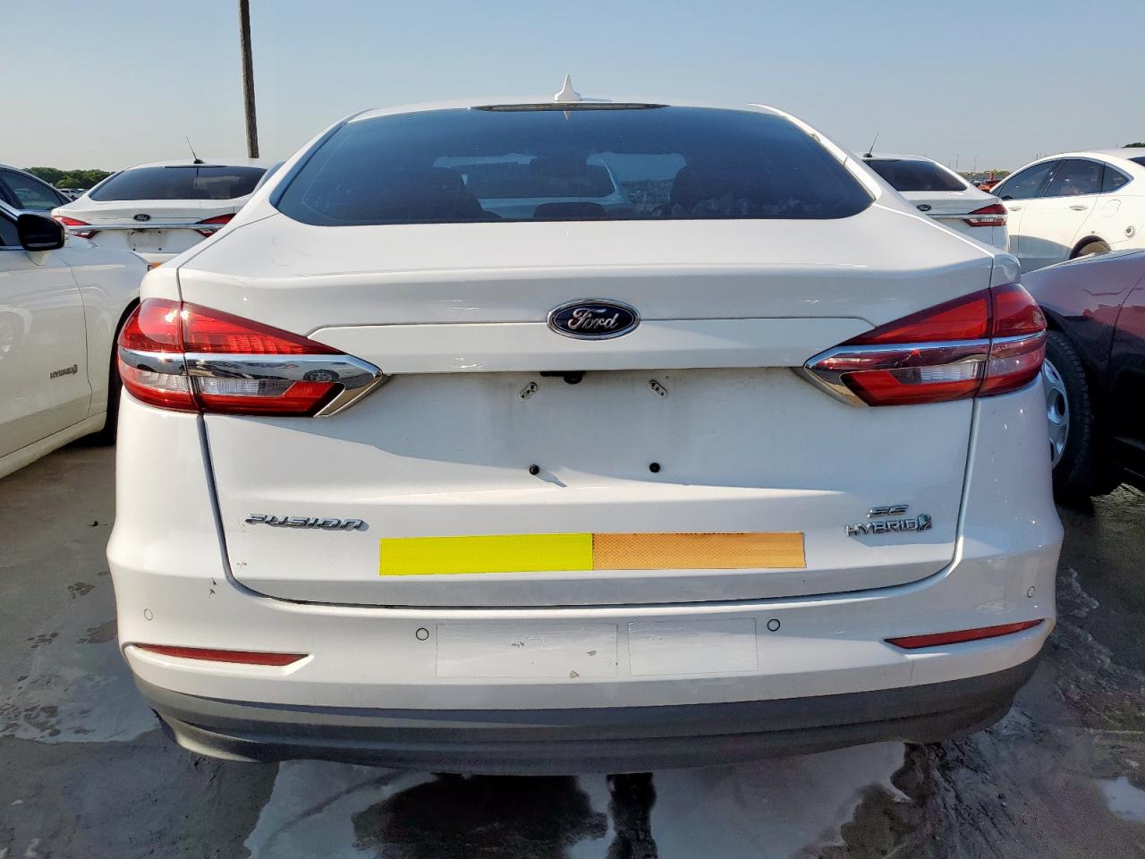 2019 Ford Fusion Se VIN: 3FA6P0LU8KR124885 Lot: 54036685