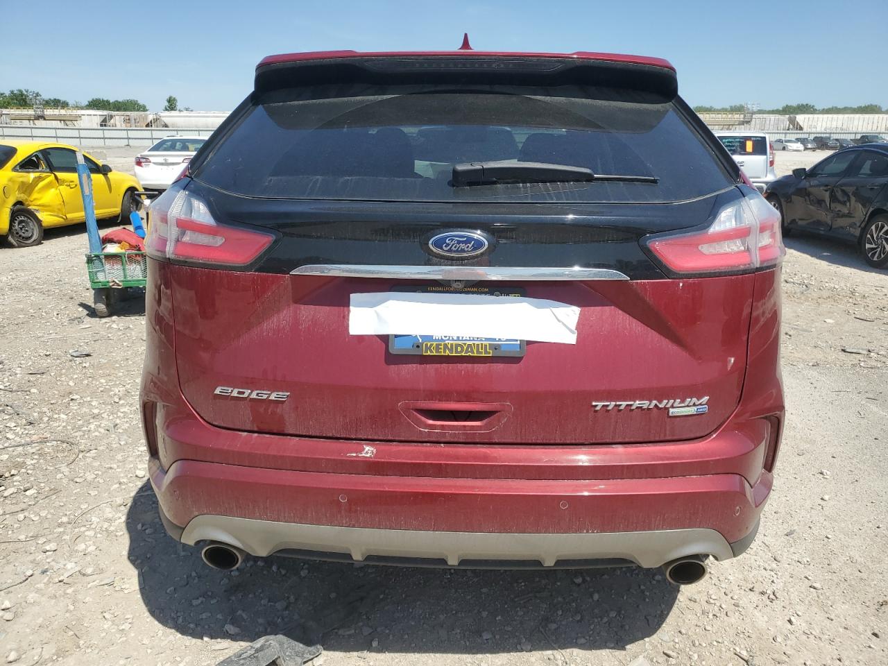 2019 Ford Edge Titanium VIN: 2FMPK4K95KBC39830 Lot: 56363365