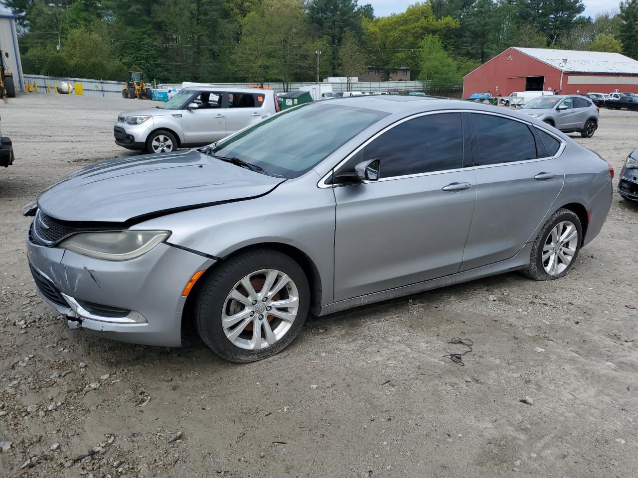 2015 Chrysler 200 Limited na sprzedaż w Mendon, MA - Front End