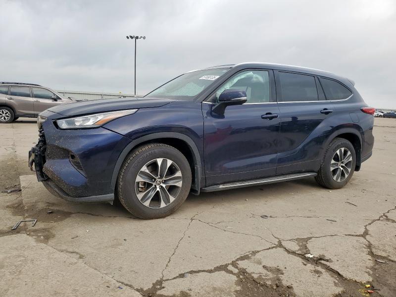  TOYOTA HIGHLANDER 2020 Синий