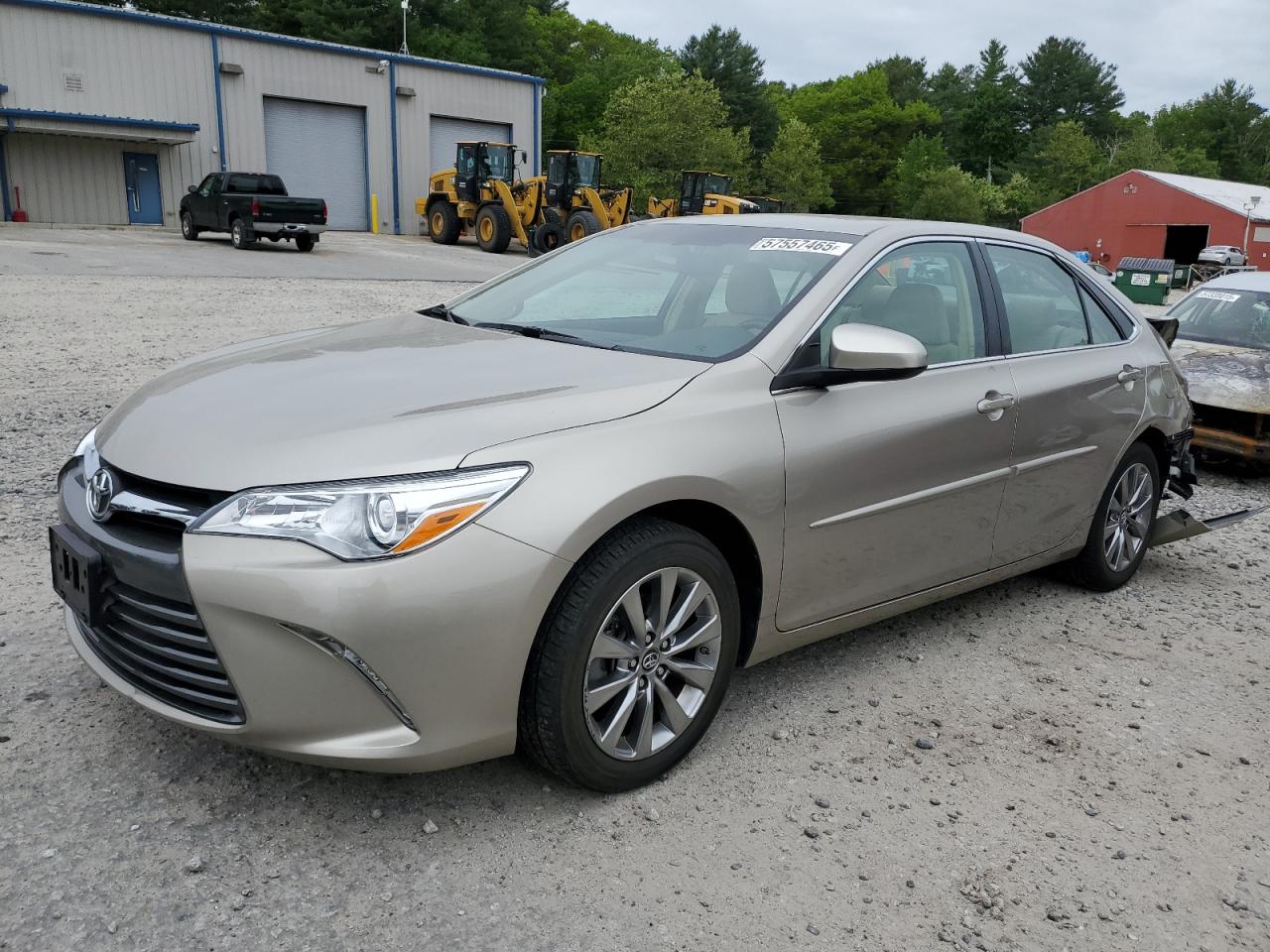 2017 Toyota Camry Le na sprzedaż w Mendon, MA - Rear End