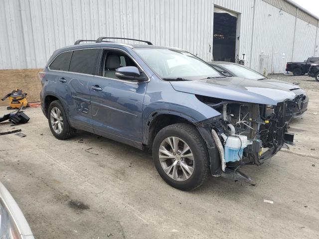  TOYOTA HIGHLANDER 2015 Blue
