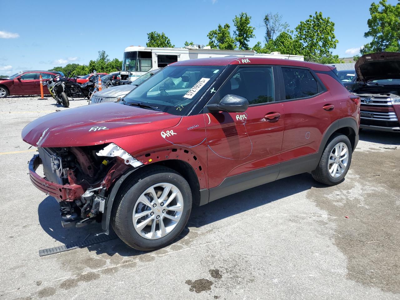 2024 Chevrolet Trailblazer Ls იყიდება Bridgeton-ში, MO - Front End