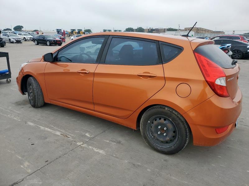  HYUNDAI ACCENT 2017 Оранжевый