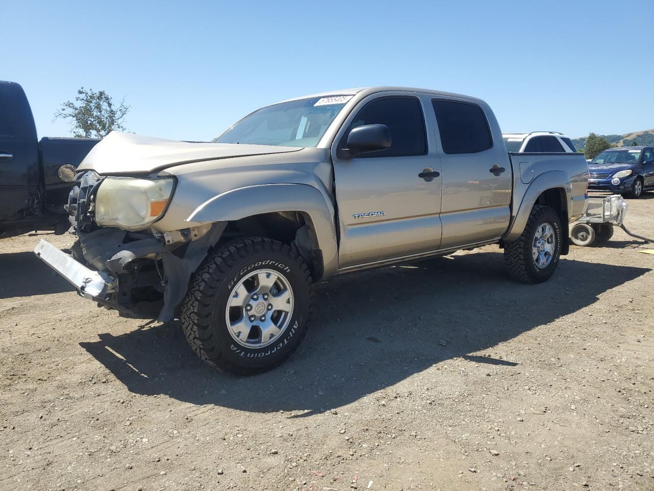 2007 Toyota Tacoma Double Cab Prerunner للبيع في San Martin، CA - Front End