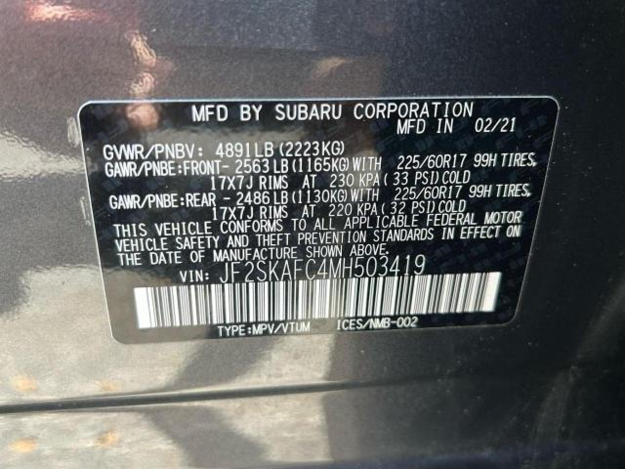 2021 Subaru Forester - Image 10