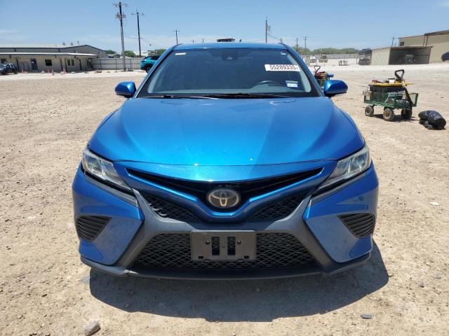  TOYOTA CAMRY 2018 Blue