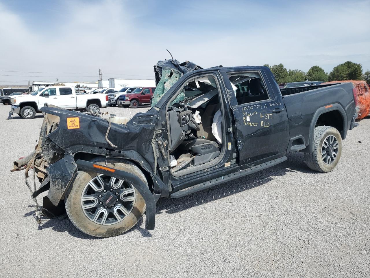 2021 Gmc Sierra K2500 At4 იყიდება Anthony-ში, TX - All Over