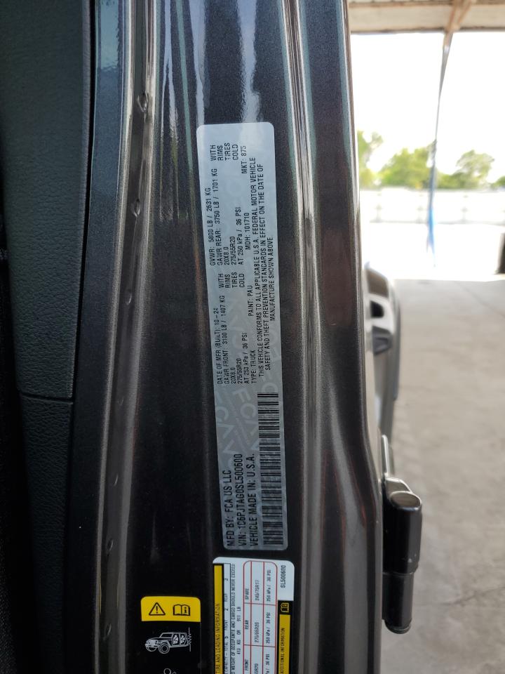 2025 Jeep Gladiator Sport VIN: 1C6PJTAG0SL500600 Lot: 55950845