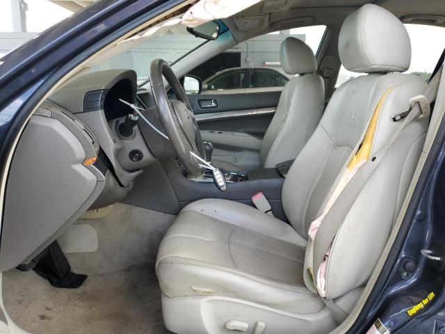 Sedans INFINITI G37 2012 Granatowy