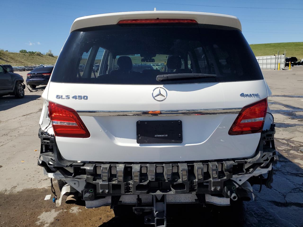 2018 Mercedes-Benz Gls 450 4Matic VIN: 4JGDF6EE2JB017486 Lot: 57159885