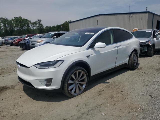  TESLA MODEL X 2017 Белый