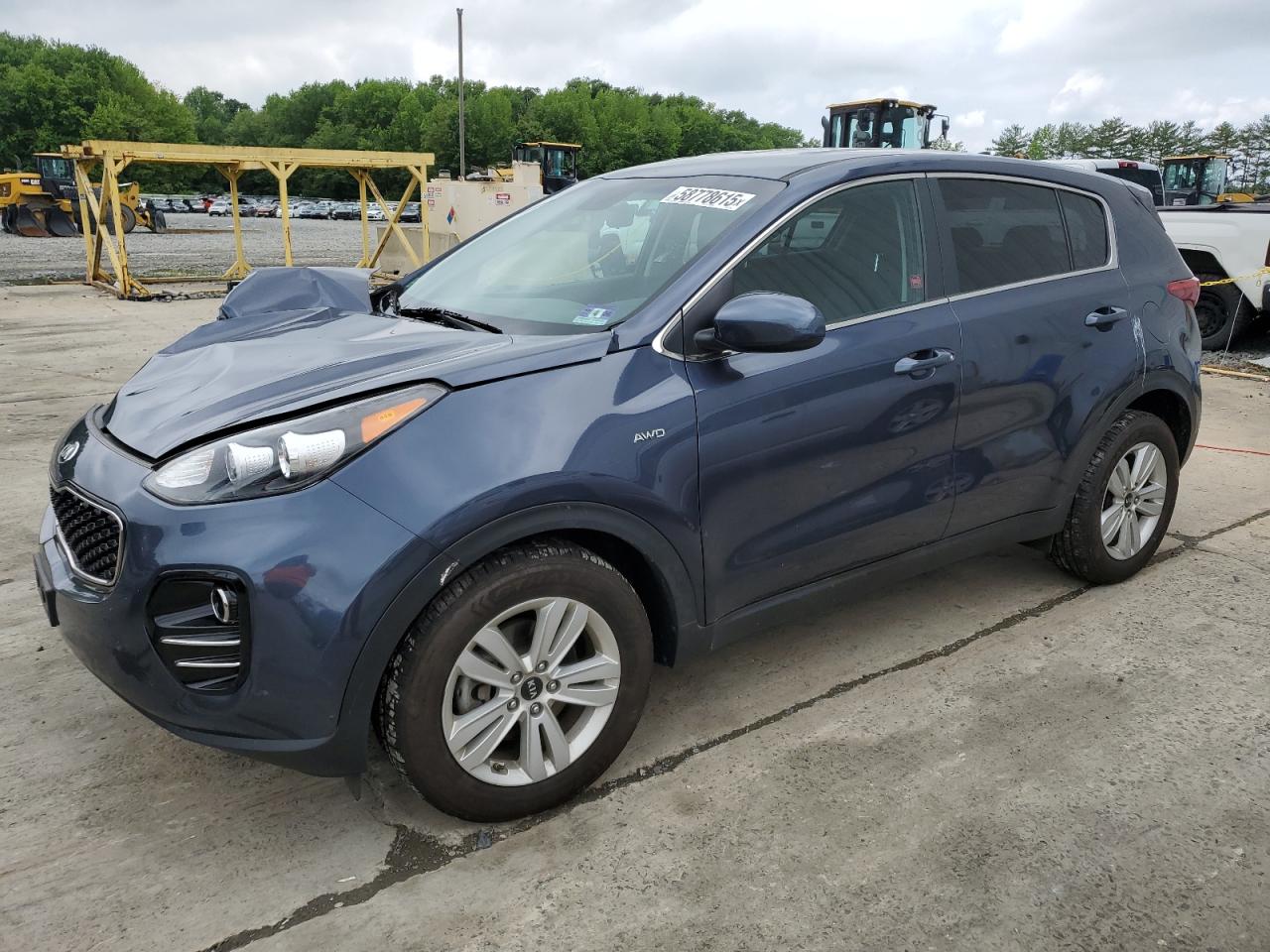 2017 Kia Sportage Lx na sprzedaż w Windsor, NJ - Front End