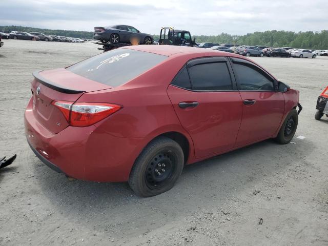 Седаны TOYOTA COROLLA 2016 Красный