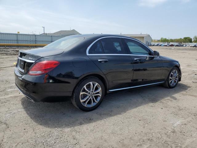  MERCEDES-BENZ C-CLASS 2018 Черный