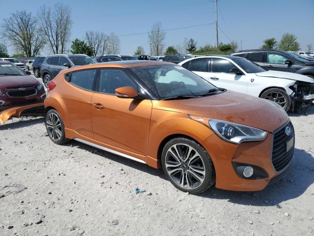 Coupet HYUNDAI VELOSTER 2016 Pomarańczowy