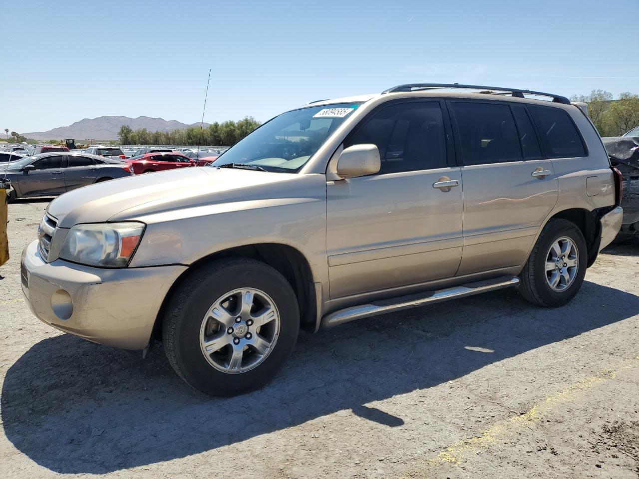 2005 Toyota Highlander Limited zu verkaufen in Las Vegas, NV - Rear End