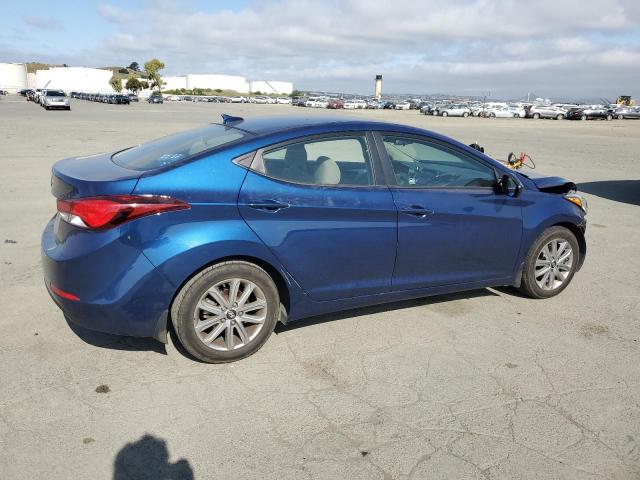  HYUNDAI ELANTRA 2016 Granatowy