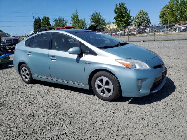  TOYOTA PRIUS 2012 Бирюзовый