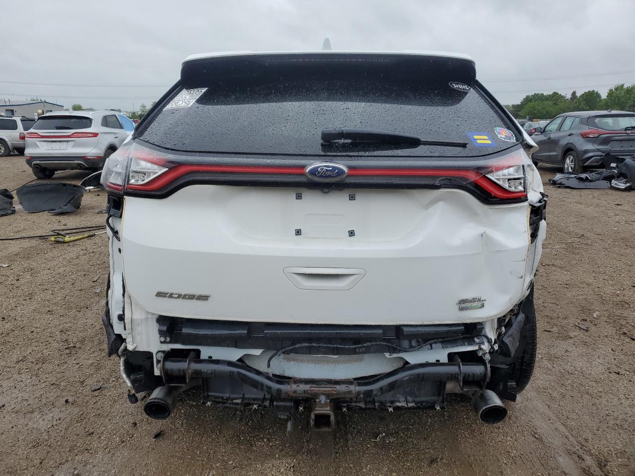 2016 Ford Edge Sel VIN: 2FMPK3J97GBB49436 Lot: 57909905