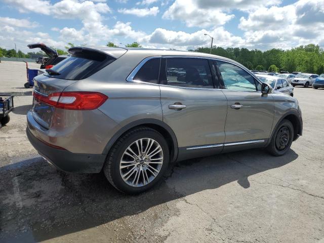  LINCOLN MKX 2016 Колір засмаги