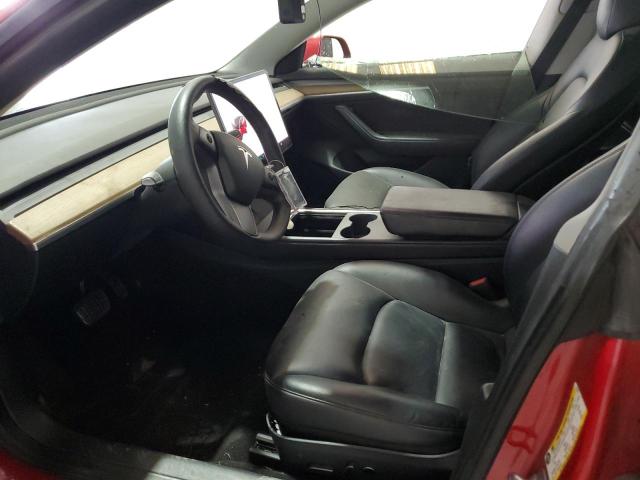  TESLA MODEL 3 2022 Czerwony