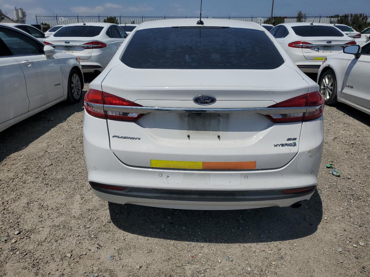 2018 Ford Fusion Se Hybrid VIN: 3FA6P0LU6JR171573 Lot: 54043145