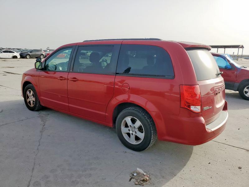 Minivans DODGE CARAVAN 2013 Czerwony