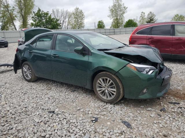  TOYOTA COROLLA 2015 Зелений