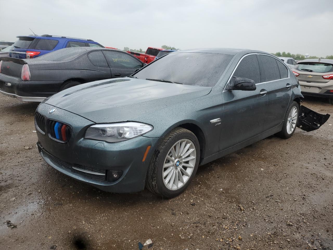 2012 Bmw 535 Xi na sprzedaż w Elgin, IL - Rear End
